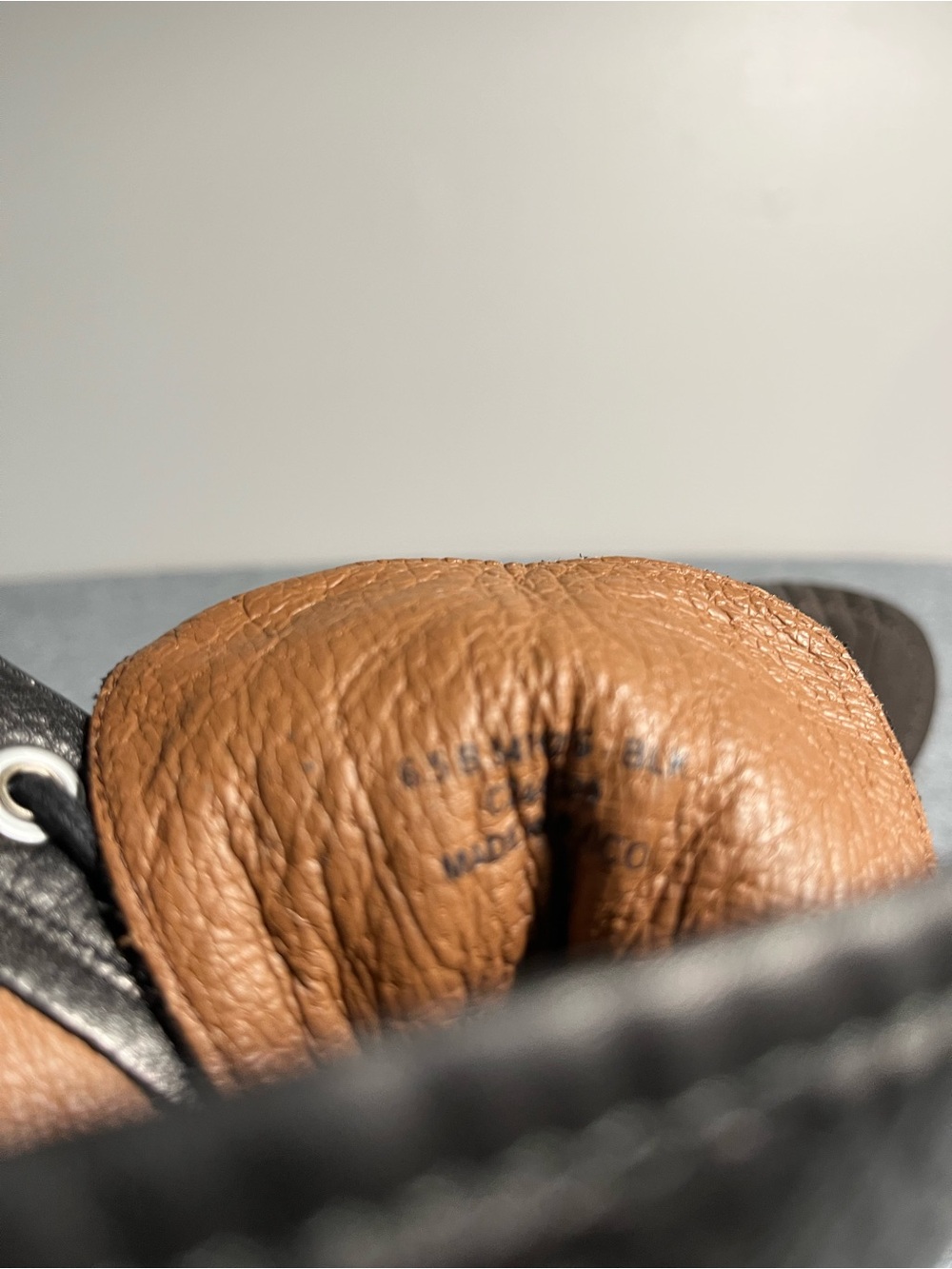 Frye Black Leather Lace-Up Combat Boots - Picture 5 of 5